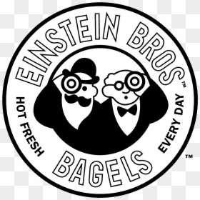Einstein Bro Bagels Logo, HD Png Download - einstein hair png