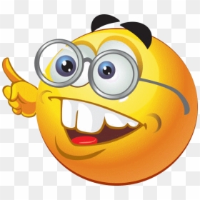 Smiley Emoticon Teacher Emoji Clip Art - Professor Smiley, HD Png Download - teacher emoji png