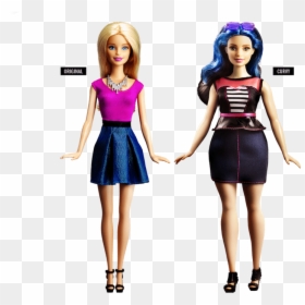 Clip Art Mattel Curvy Barbie With Transparent Background - Lammily Png, Png Download - mattel png