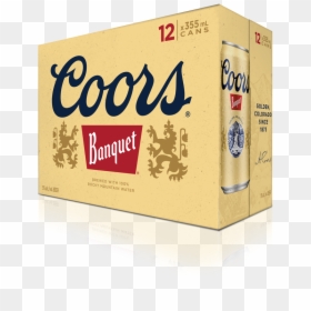 Coors Banquet 12 C - Carton, HD Png Download - coors png