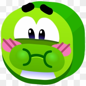 Clipart Frog Emoji - Emojis De Club Penguin Island, HD Png Download - frog emoji png