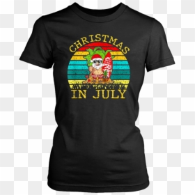 T-shirt, HD Png Download - christmas in july png