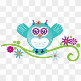 Owl Bluetree - Cute Owl Background Png, Transparent Png - christmas in july png