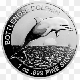 Ibau001920 1 - Australian Dolphin Silver Coin, HD Png Download - dolphin jumping png