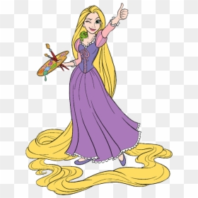 Transparent Tangled Pascal Png - Rapunzel Painting, Png Download - tangled pascal png