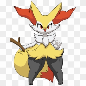 Pokémon X And Y Ash Ketchum Misty Mammal Yellow Vertebrate - Pokemon With Big Thighs, HD Png Download - braixen png