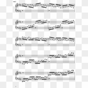 Barber Of Seville Easy Piano Sheet Music, HD Png Download - grudge png