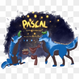 Dog Catches Something, HD Png Download - tangled pascal png