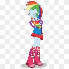 China Vector Design - Equestria Girls Rainbow Dash Outfits, HD Png Download - dress vector png