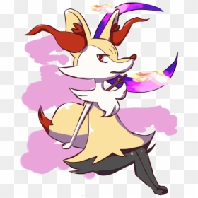 Braixen - Cartoon, HD Png Download - braixen png