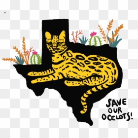 Black Cat, HD Png Download - ocelot png
