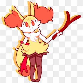 Braixen Dab, HD Png Download - braixen png