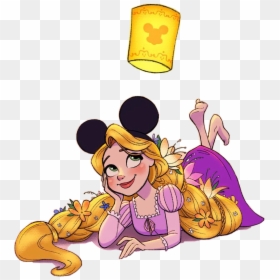 Cute Disney Princess Drawing, HD Png Download - tangled pascal png