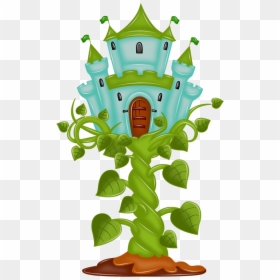 Jack And The Beanstalk Castle, HD Png Download - tangled pascal png