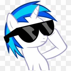 My Little Pony Profile, HD Png Download - vinyl scratch png