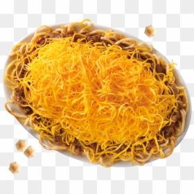 Skyline’s Signature 3-way, Chili Over Noodles, Topped - Skyline Chili Cheese Fries, HD Png Download - chili bowl png