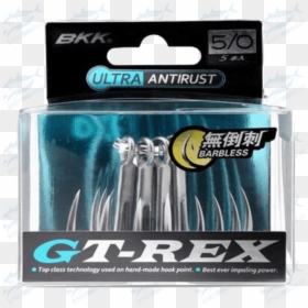 Bkk Gt Rex 6071bl 7x Hg [barbless] - Bkk Gtrex, HD Png Download - hook hand png
