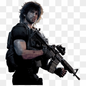 Re3 - Sniper, HD Png Download - resident evil leon png