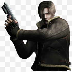 Resident Evil 4 Images Leon Wallpaper Photos 33608025 - Leon Resident Evil 4 Png, Transparent Png - resident evil leon png