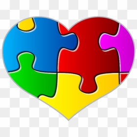 Autism Spectrum Disorder Heart, HD Png Download - autism heart png