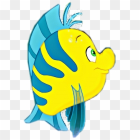 #flounder #littlemermaid #disney #thelittlemermaid, HD Png Download - flounder little mermaid png