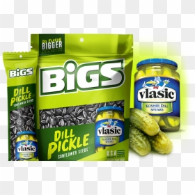 Transparent Dill Pickle Png - Bigs Sunflower Seeds, Png Download - sunflower seed png