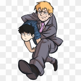 Psycho 100, Mob Psycho, Running Away - Cartoon, HD Png Download - mob psycho 100 png