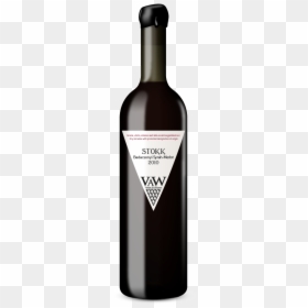 Uvegek Badacsony Veres-02 - Arrowood Cabernet Sauvignon Sonoma Estates 2015, HD Png Download - red wine bottle png