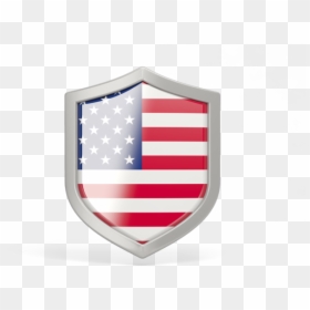 Download Flag Icon Of United States Of America At Png - Emblem, Transparent Png - usa flag logo png