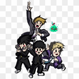 Mob-ther - Cartoon, HD Png Download - mob psycho 100 png