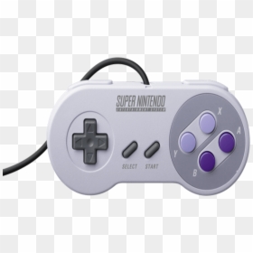 Transparent Nintendo Controller Png - Super Nintendo Controller, Png Download - nintendo entertainment system logo png