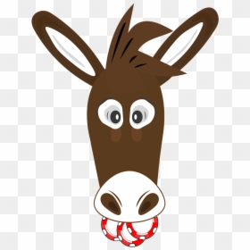 Donkey Playing Poker, HD Png Download - donkey head png