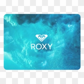 Roxy E Gift Card Into The Blue - Roxy, HD Png Download - roxy logo png