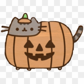 Halloween Pusheen Cat, HD Png Download - thanksgiving pngs