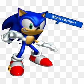 Sonic Heroes - Sonic Heroes Sonic Png, Transparent Png - sonic heroes logo png