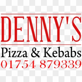 Denny"s Pizza & Kebabs - Go For 2 And 5, HD Png Download - dennys logo png