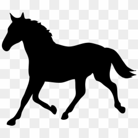 Tennessee Walking Horse Silhouette Equestrian Horse - Silhouette Horse Clipart, HD Png Download - tennessee silhouette png
