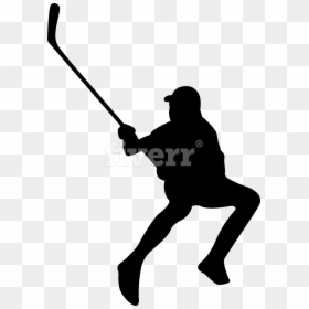 Silhouette, HD Png Download - baseball player silhouette png