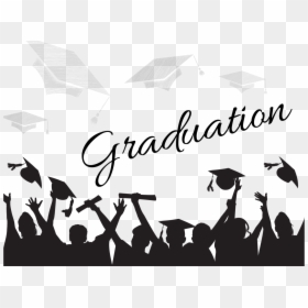 Transparent Graduation Silhouette Png, Png Download - graduate silhouette png