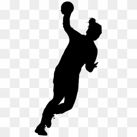 Sport Handball Silhouette Png - Balonmano Png, Transparent Png - sports silhouette png