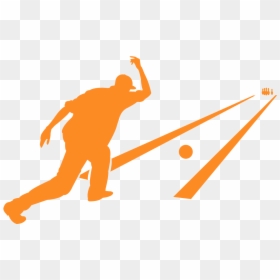 Bowling Silhouette, HD Png Download - sports silhouette png