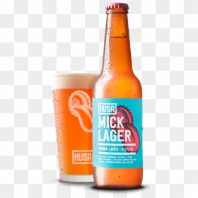 Musa Mick Lager, HD Png Download - beer glass silhouette png