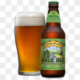 Paleale2015 12ozbottle With Pint - Sierra Nevada Pale Ale, HD Png Download - beer glass silhouette png