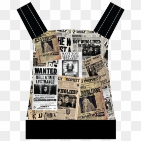 Harry Potter Wanted Poster, Hd Png Download , Png Download - Newsprint, Transparent Png - harry potter silhouette png