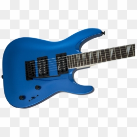 Clip Art Electric Blue Guitar - Jackson Js22 Arch Top, HD Png Download - electric guitar silhouette png