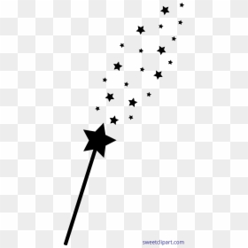 Harry Potter Wand Png -clipart Transparent Download - Magic Wand Clipart, Png Download - harry potter silhouette png