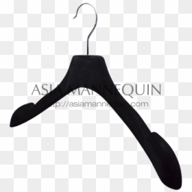 Home / Hangers / Velvet Hangers / Hve002 Velvet Coat - Clothes Hanger, HD Png Download - hanger vector png