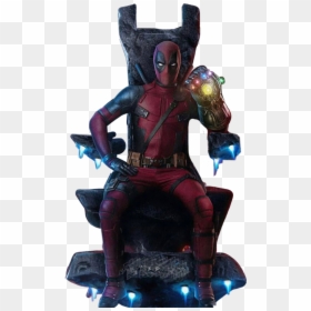 Deadpool Thanos, HD Png Download - deadpool title png