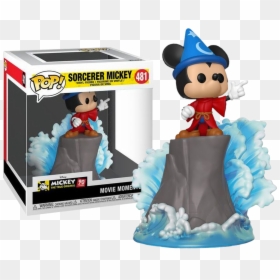 Fantasia Sorcerer Mickey 90th Anniversary Movie Moments - Funko Pop Movie Moments, HD Png Download - sorcerer mickey png