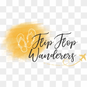 Flip Flop Wanderers - Calligraphy, HD Png Download - instragram png